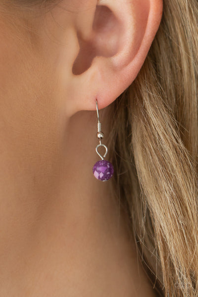 Fundamentally Funky - Purple Necklace
