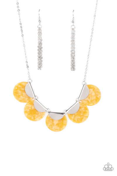 Mermaid Oasis - Yellow Necklace