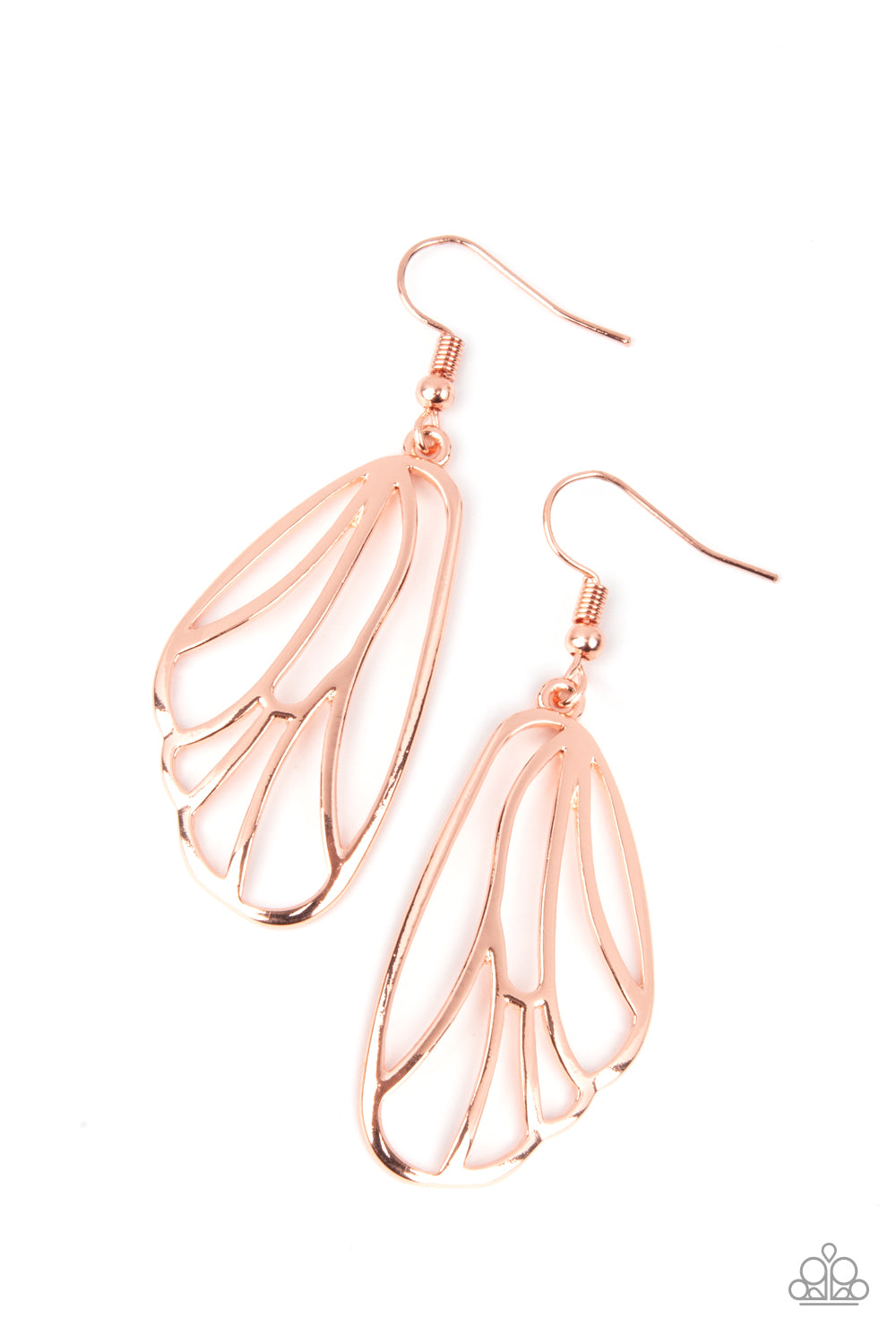 Turn Into A Butterfly - Copper Earrings