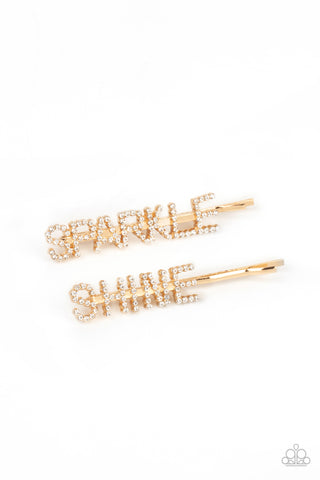 Center of the SPARKLE-verse - Gold Hair Clip