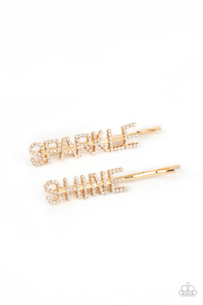 Center of the SPARKLE-verse - Gold Hair Clip