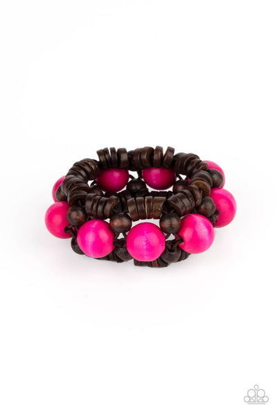 Tropical Temptations - Pink Bracelet