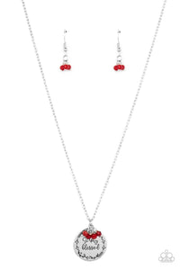Simple Blessings - Red Necklace