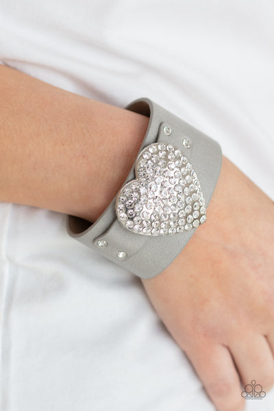 Flauntable Flirt - Silver Urban Bracelet