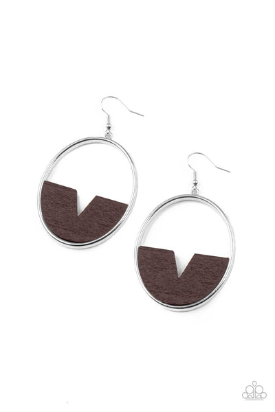 Island Breeze - Brown Earrings