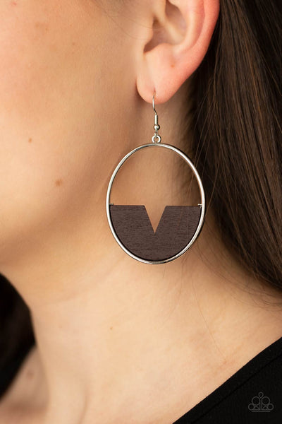 Island Breeze - Brown Earrings