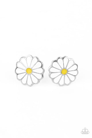 Budding Out - White Earrings