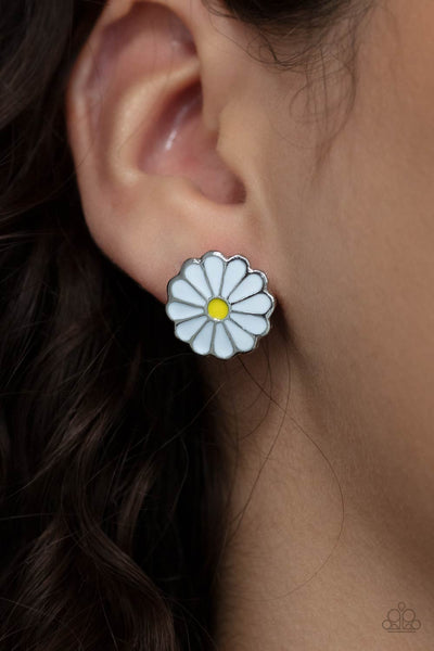 Budding Out - White Earrings