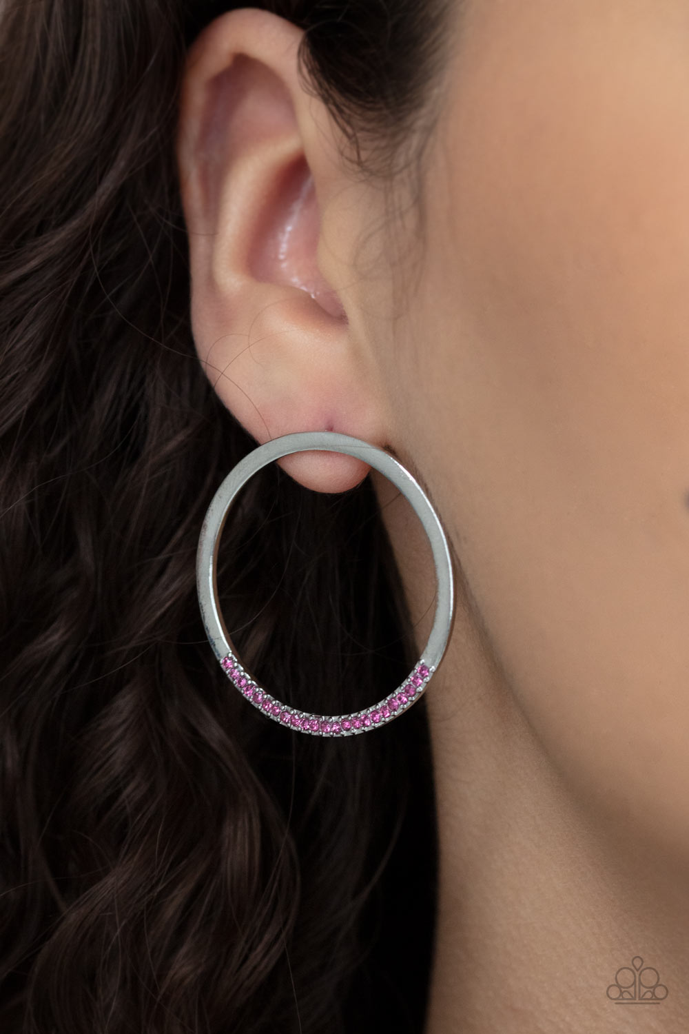 Spot On Opulence - Pink Earrings