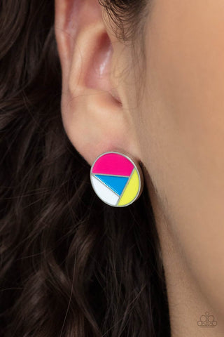 Artistic Expression - Multi Pink Earrings