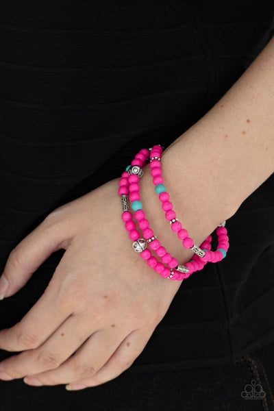 Desert Decorum - Pink Bracelet