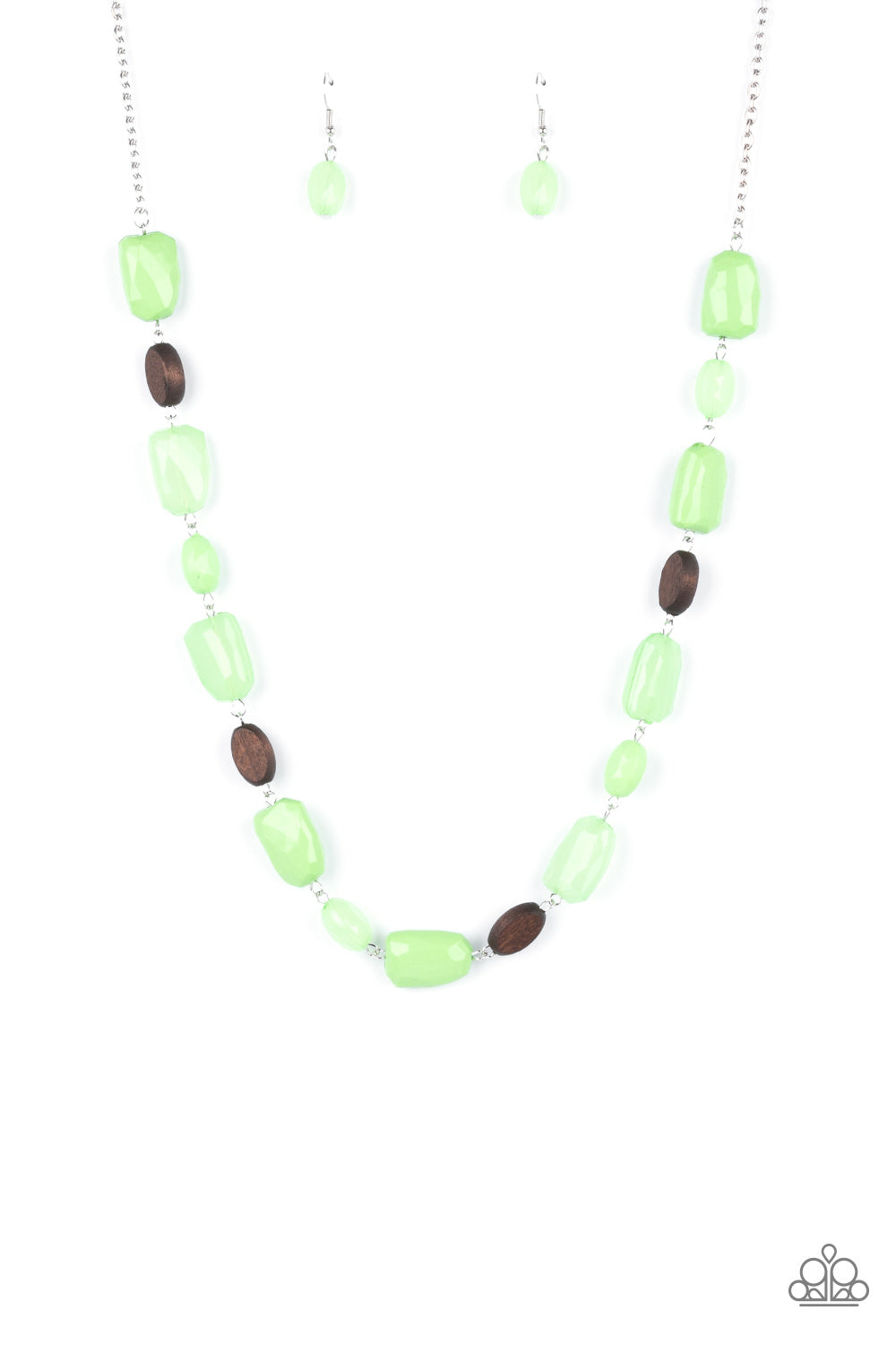 Meadow Escape - Green Necklace