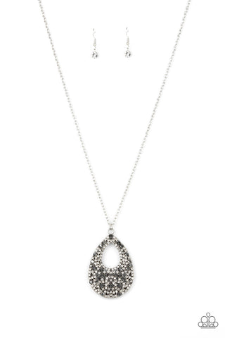 High Society Stargazing - Silver Necklace