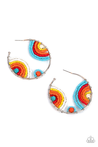 Rainbow Horizons - Multi Earrings - Life Of The Party