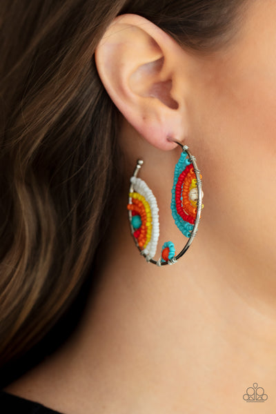 Rainbow Horizons - Multi Earrings - Life Of The Party
