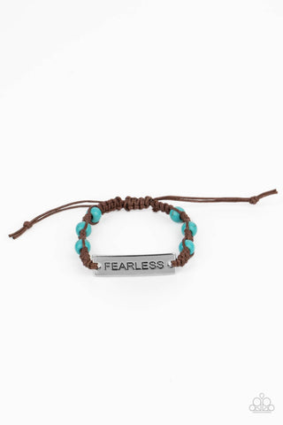 Conversation Piece - Blue Bracelet