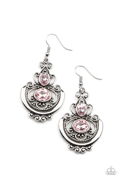 Unlimited Vacation - Pink Earrings