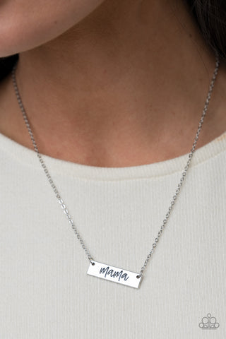 Blessed Mama - Silver Necklace
