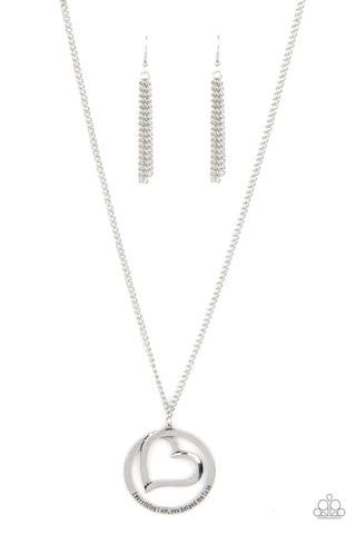 Positively Perfect - Silver Necklace