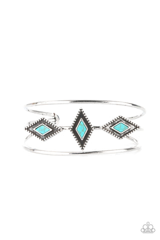 Desert Diamondback - Blue Bracelet