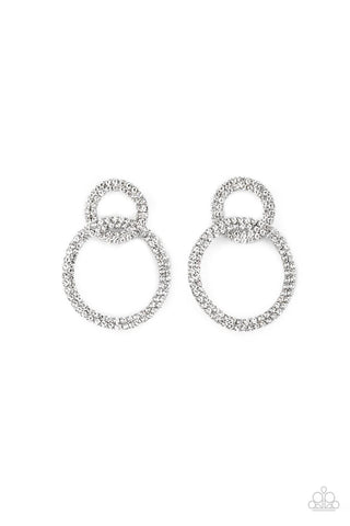 Intensely Icy - Black Earrings - Life of the Party 12/21