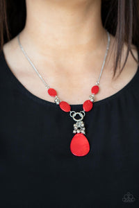 Summer Idol - Red Necklace