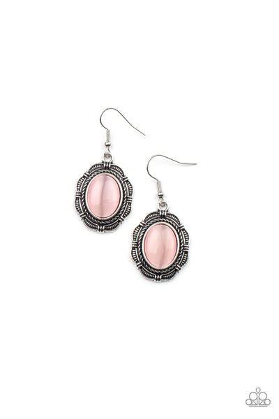 Garden Party Perfection - Pink Earrings
