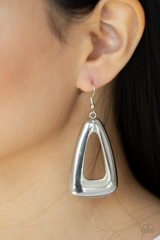 Irresistibly Industrial - Silver Earrings