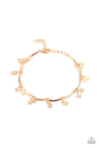 Party in the USA - Gold Bracelet