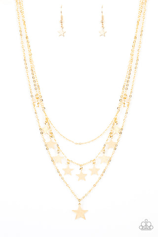 Americana Girl - Gold Necklace