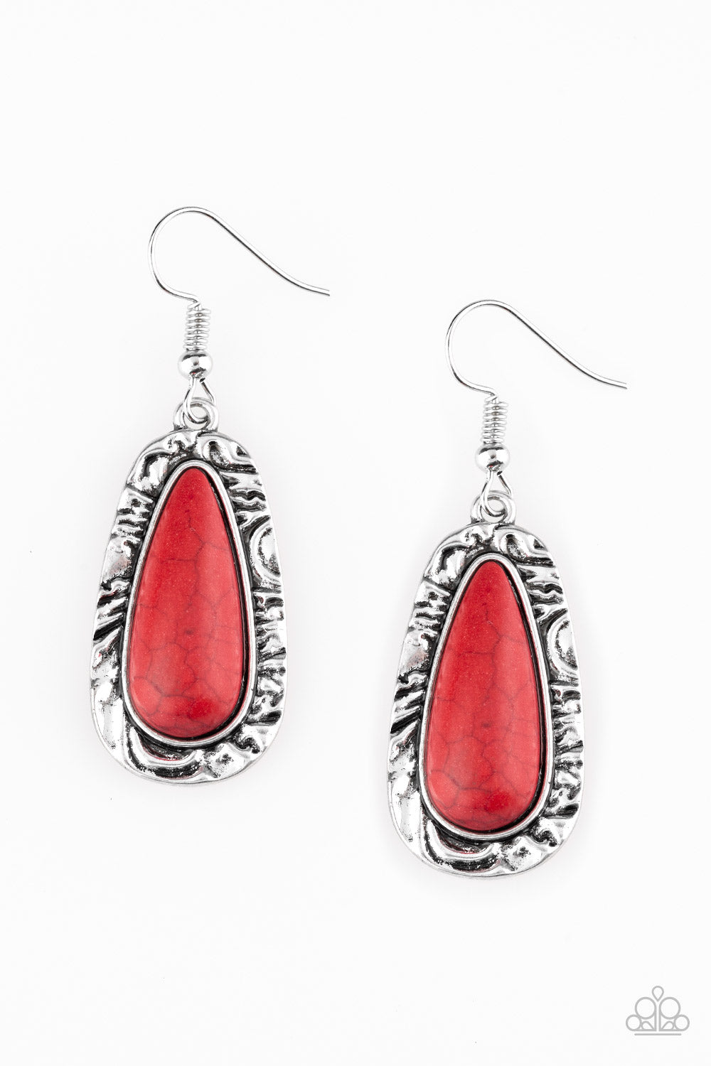 Cruzin Colorado - Red Earrings