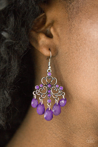 Dip It GLOW - Purple Earrings