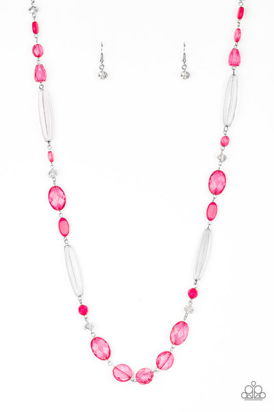 Quite Quintessence - Pink Necklace