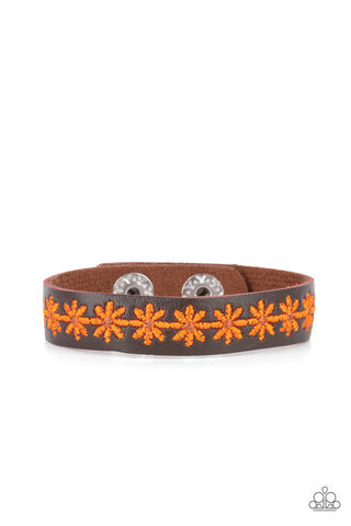 Wildflower Wayfarer - Orange Bracelet