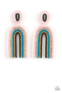 Rainbow Remedy - Multi Earrings (White, Pink, Gray, Blue, Gold, Black)