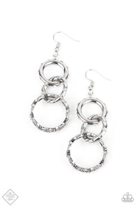 Shameless Shine - White Earrings