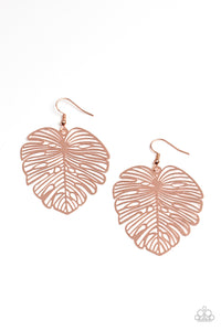 Palm Palmistry - Copper Earrings