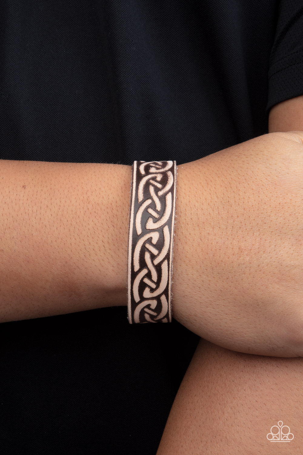 Rebel Runes - Brown Urban Bracelet