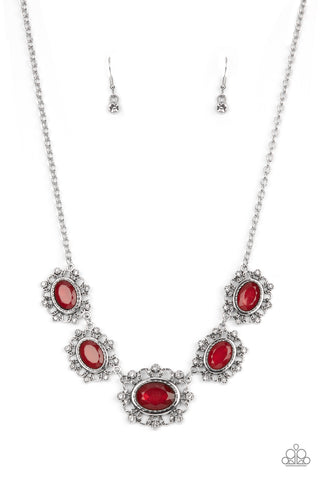 Meadow Wedding - Red Necklace