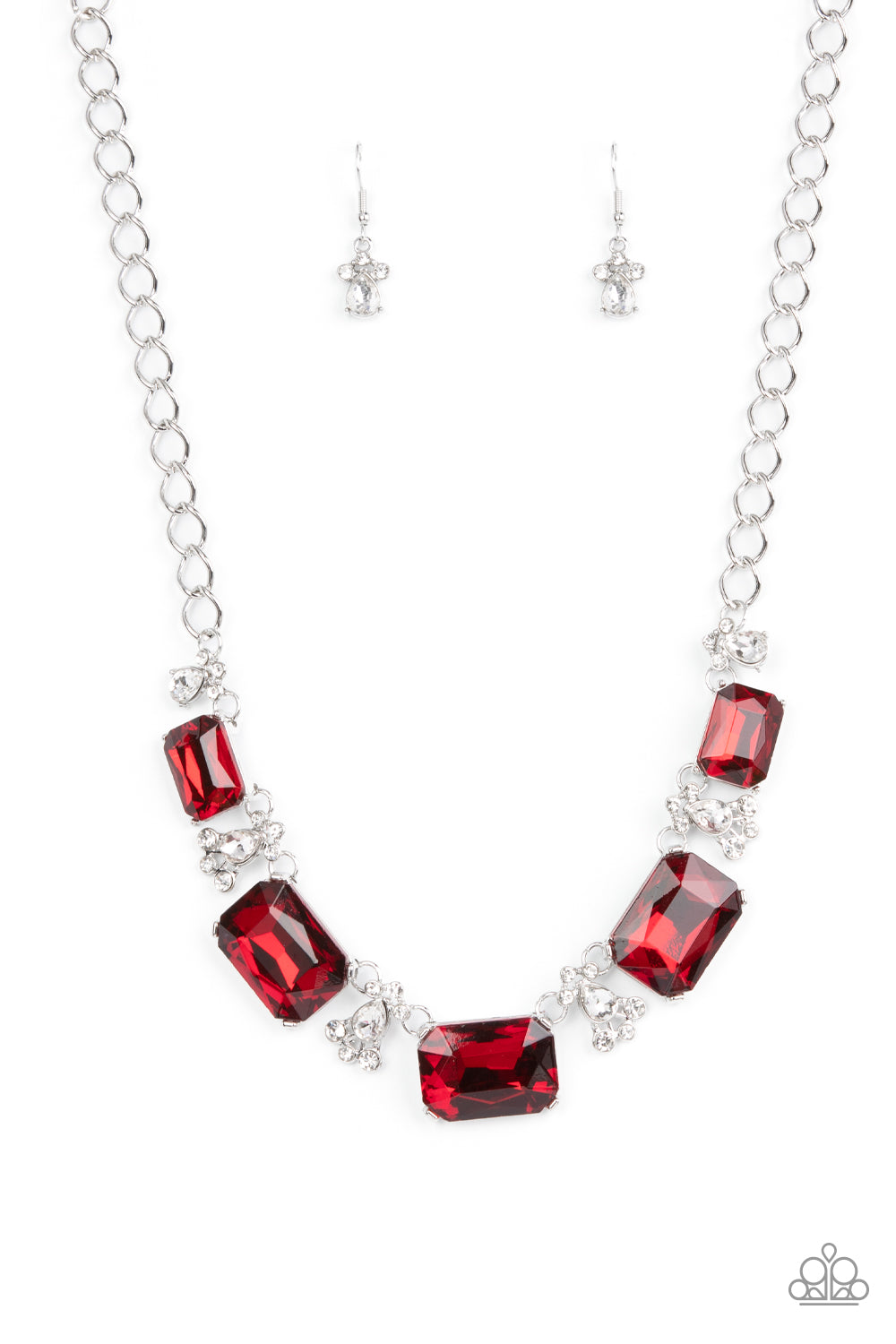 Flawlessly Famous - Red Necklace