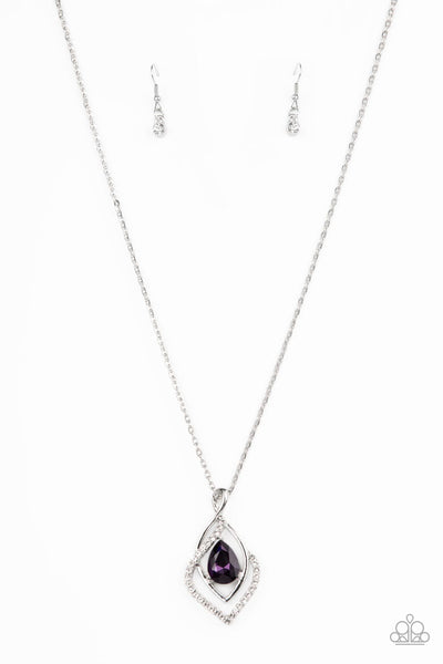 Dauntless Demure - Purple Necklace