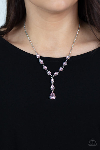 Park Avenue A-Lister - Pink Necklace