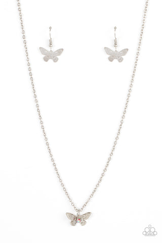 Flutter Love - Pink Necklace