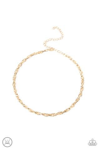 Urban Underdog - Gold Necklace - Choker