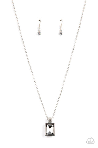 Understated Dazzle - Silver Necklace