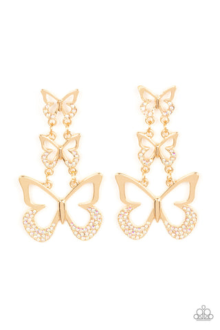 Flamboyant Flutter - Multi Earrings