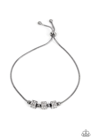 Roll Out the Radiance - Black Bracelet