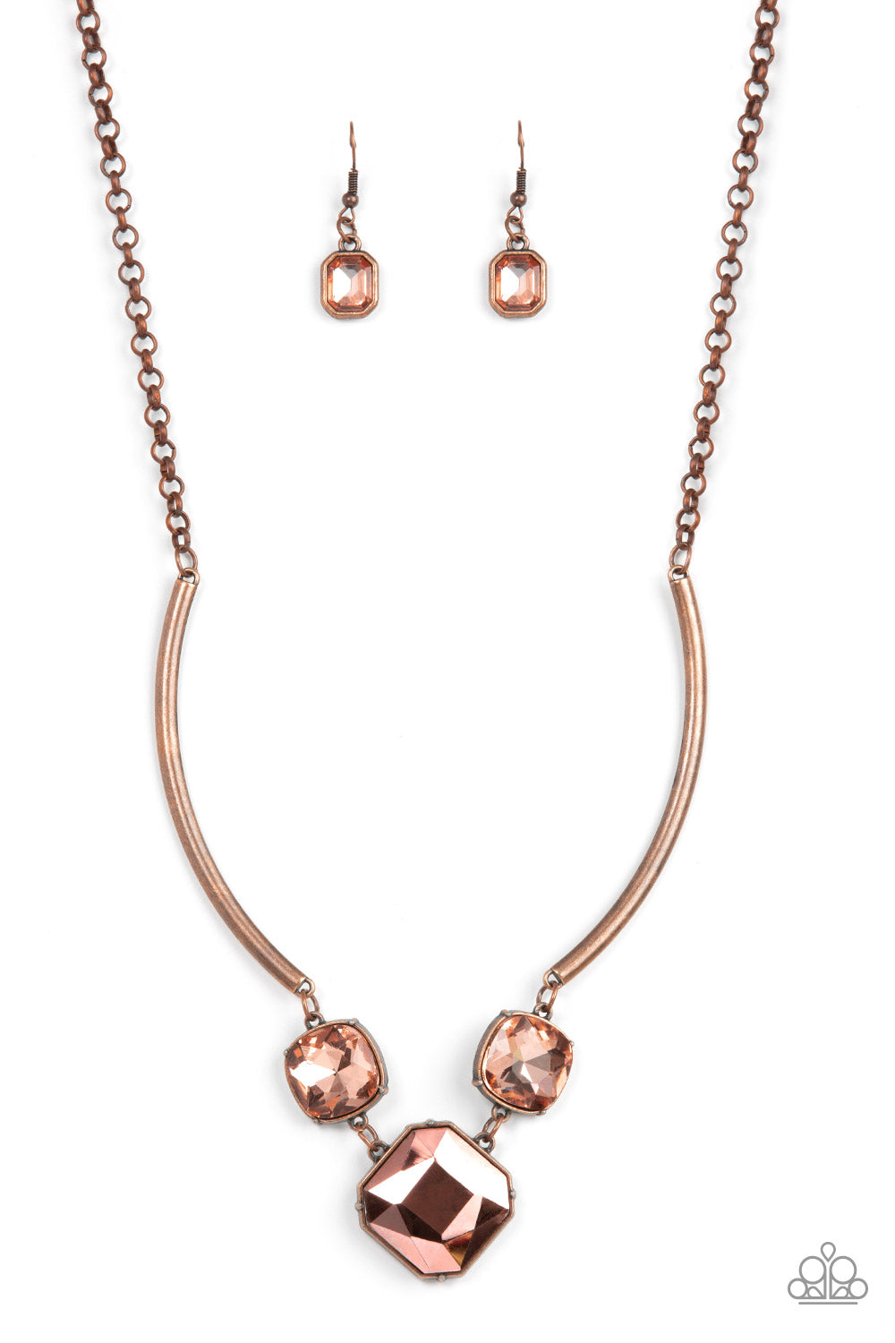 Divine IRIDESCENCE - Copper Necklace