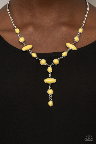 Authentically Adventurous - Yellow Necklace