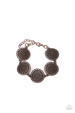 Garden Gate Glamour - Copper Bracelet